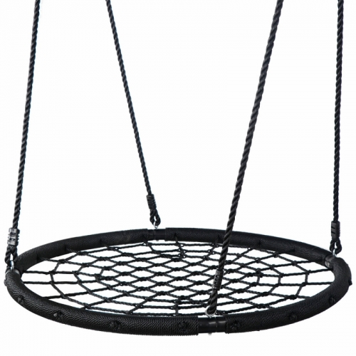 Качели гнездо Капризун 100 см диаметр, черный