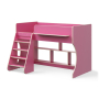 Кровать чердак Р436 Капризун 2 розовый