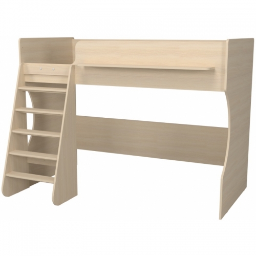 Кровать чердак Р432 Капризун 1 дуб млечный