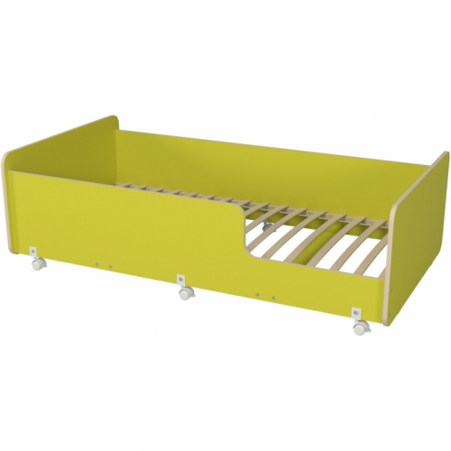 Кровать подростковая Р439 Капризун 4 лайм