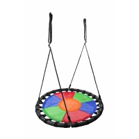 Подвесные круглые качели свиби разноцветные FPP-S008