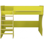 Кровать чердак Р432 Капризун 1 лайм
