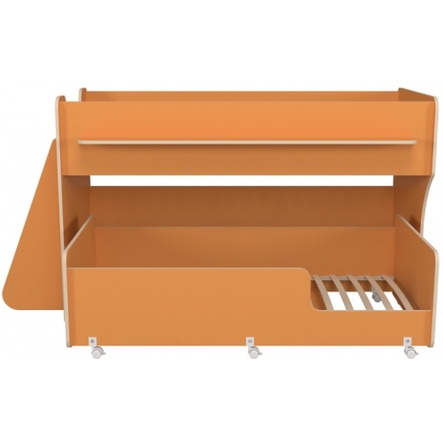 Двухъярусная кровать Р444 Капризун 7 оранжевый