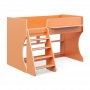 Кровать чердак Р436 Капризун 2 оранжевый