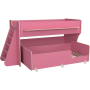 Двухъярусная кровать Р444 Капризун 7 розовый