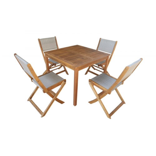 Набор садовой мебели из акации, 5 предметов, TP4098