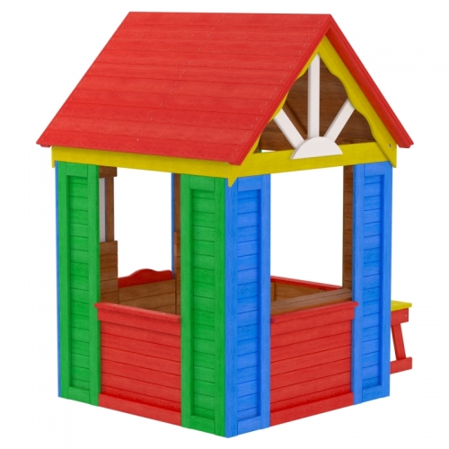 Цветной домик солнечный мульти 1 Р910-М1