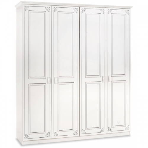 Четырехдверный шкаф Cilek Selena