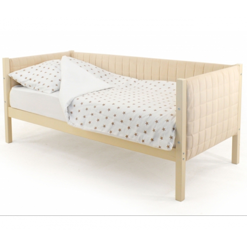 Детская кровать-тахта мягкая Бельмарко Svogen бежевый