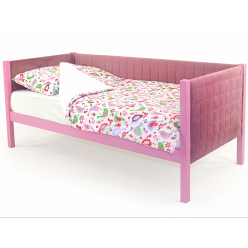 Детская кровать-тахта мягкая Бельмарко Svogen лаванда