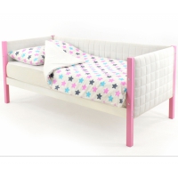 Детская кровать-тахта мягкая Бельмарко Svogen лаванда-белый